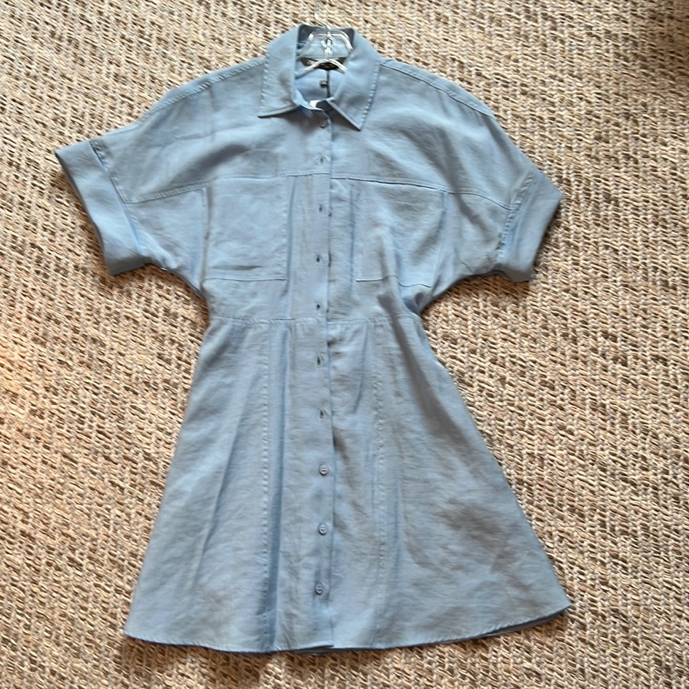 Zara button dress